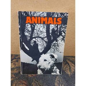 Vintage 1973 Animals Hoardcover Book